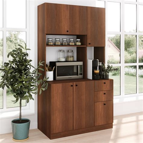 stand alone cabinet with countertop